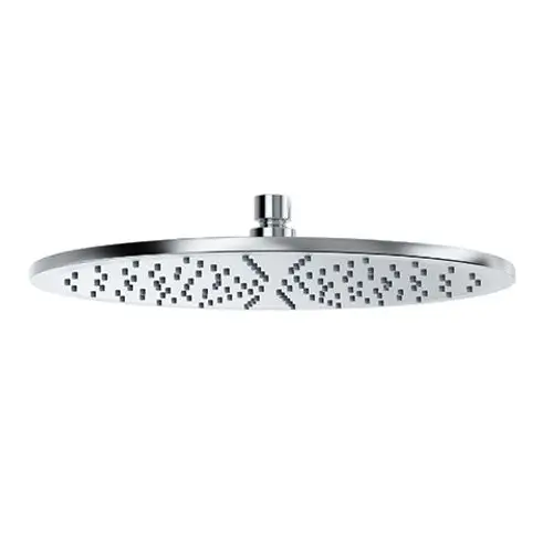 Hochwertige Duschkopfbrause von Kludi in runder Form mit einer flachen Oberfläche und einem klaren, funktionalen Design. Ideal für moderne Badezimmer.